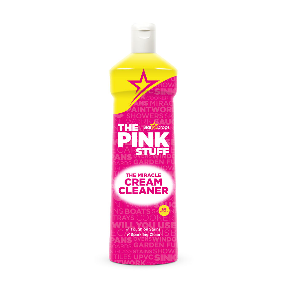 Абразивний крем для чищення твердих поверхонь The Pink Stuff, 500 мл